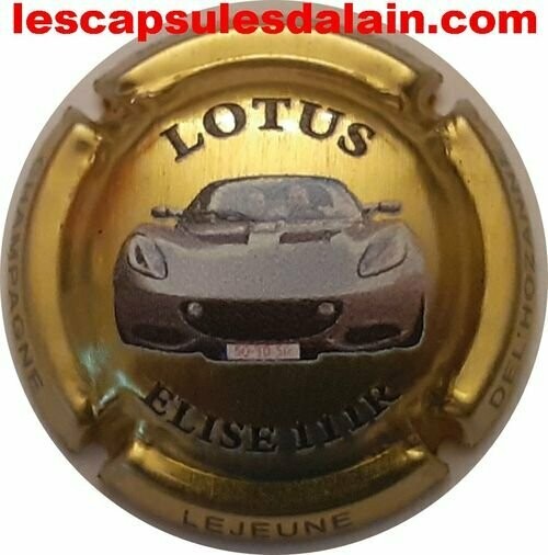 BELLE CAPSULE CHAMPAGNE LEJEUNE DEL'HOZANNE LOTUS ELISE RÉF N°26c  NEWS