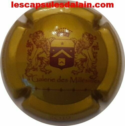 BELLE CAPSULE CHAMPAGNE COLLET LA GALERIE DES MILLESIMES REF N°13a NEWS