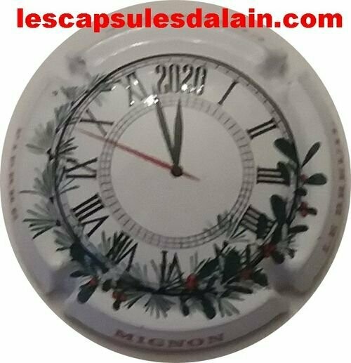 BELLE CAPSULE CHAMPAGNE PIERRE MIGNON 2020 CONTOUR BLANC REF N° 171b NEWS