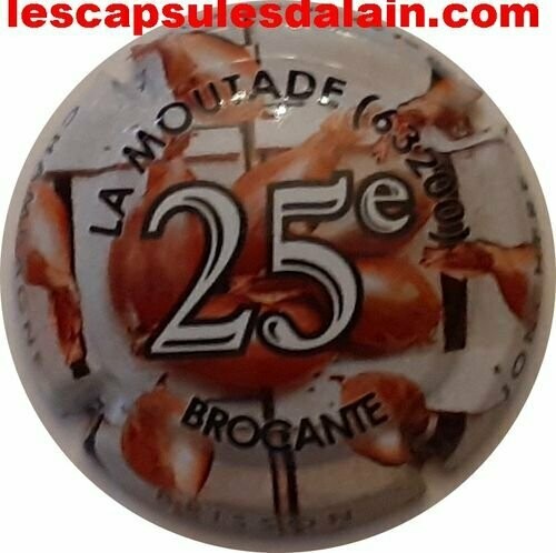 BELLE CAPSULE CHAMPAGNE BRISSON JONCHERE brocante de moutade N°62 NEWS