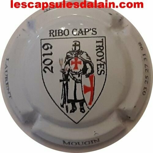 BELLE CAPSULE CHAMPAGNE MOUGIN LAURENT RIBOCAP'S 2019 REF N°44b NEWS
