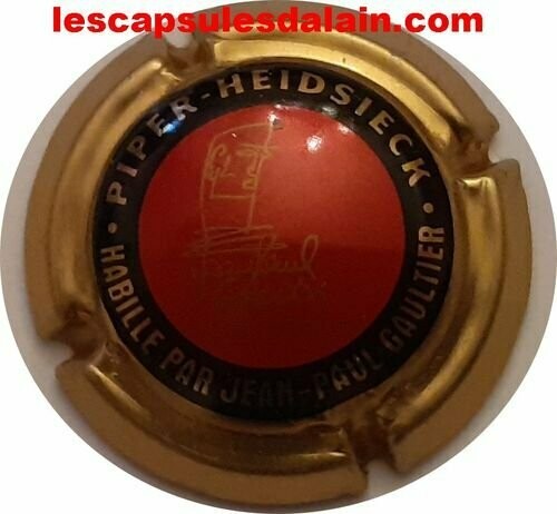 BELLE CAPSULE CHAMPAGNE PIPER HEIDSIECK gauthier d32 REF N°126 NEWS
