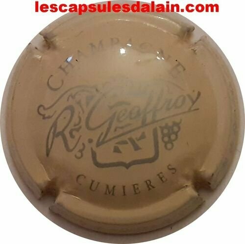 CAPSULE CHAMPAGNE GEOFFROY RENE RÉF N°10a CAPSULE CHAMPAGNE GEOFFROY RENE RÉF N°10a