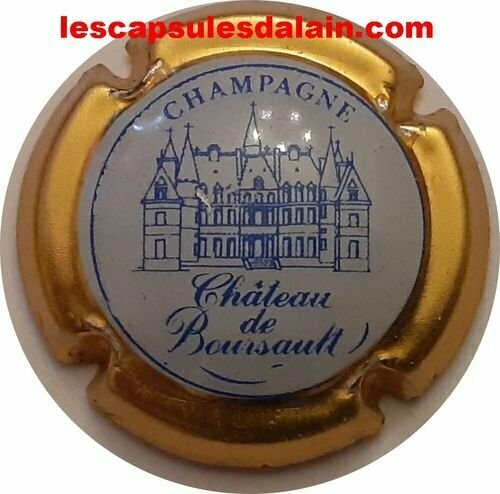 CAPSULE CHAMPAGNE CHATEAU de BOURSAULT RÉF N°14