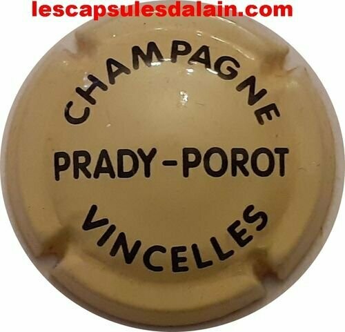 CAPSULE CHAMPAGNE PRADY & POROT RÉF N°1