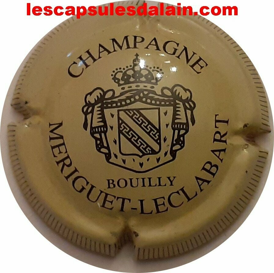 CAPSULE CHAMPAGNE MERIGUET-LECLABART RÉF N°1