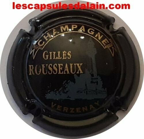 CAPSULE CHAMPAGNE GILLES ROUSSEAUX RÉF N°1