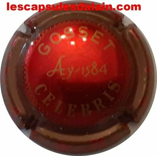 CAPSULE CHAMPAGNE GOSSET REF N°28a CAPSULE CHAMPAGNE GOSSET REF N°28a