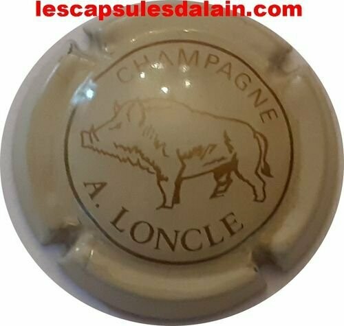 BELLE CAPSULE CHAMPAGNE A.LONCLE SANGLIER NEWS RÉF N°17