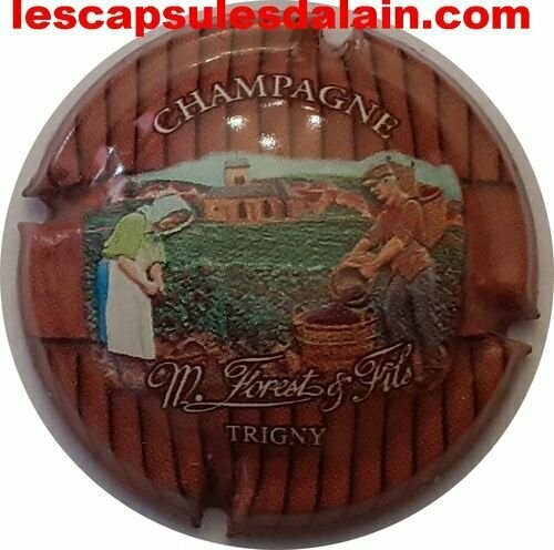 BELLE CAPSULE CHAMPAGNE FOREST MARCEL & FILS RÉF N°19
