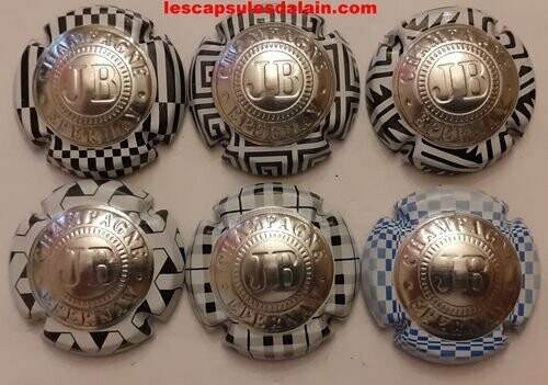 6 BELLES CAPSULES CHAMPAGNE JANISSON BARADON N°33H A 33M NEWS