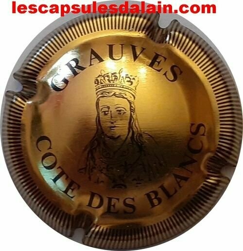 CAPSULE CHAMPAGNE GRAUVES COTE DES BLANC REF N°1