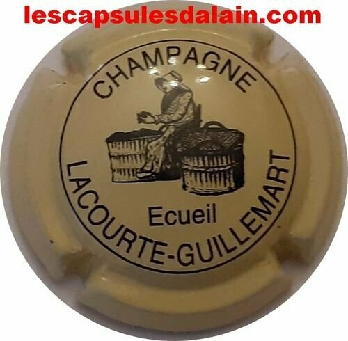 CAPSULE CHAMPAGNE LACOURTE GUILLEMART RÉF N°7