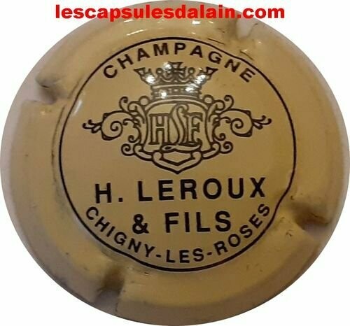 CAPSULE CHAMPAGNE HILAIRE LEROUX & FILS RÉF N°15