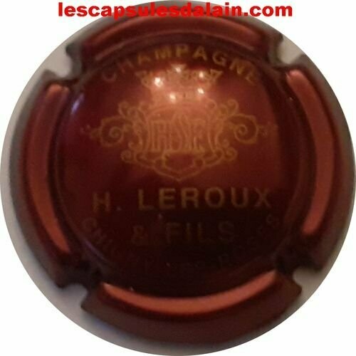 CAPSULE CHAMPAGNE HILAIRE LEROUX & FILS RÉF N°26