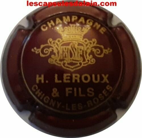 CAPSULE CHAMPAGNE HILAIRE LEROUX & FILS RÉF N°3