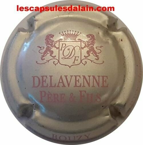 BELLE CAPSULE DE CHAMPAGNE DELAVENNE PÈRE & FILS REF N°12