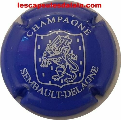 BELLE CAPSULE DE CHAMPAGNE SEMBAULT DELAGNE REF N°4