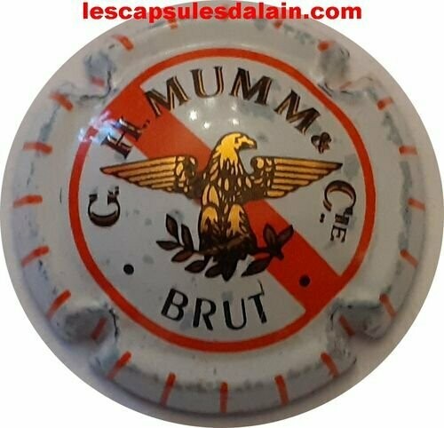CAPSULE CHAMPAGNE MUMM G.H & CIE BRUT RÉF N°103