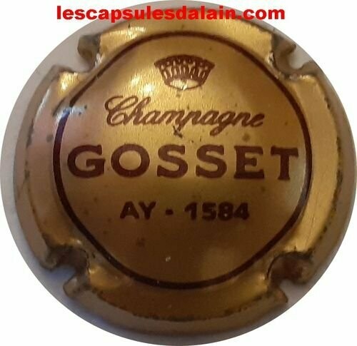 CAPSULE CHAMPAGNE GOSSET REF N°24 CAPSULE CHAMPAGNE GOSSET REF N°24
