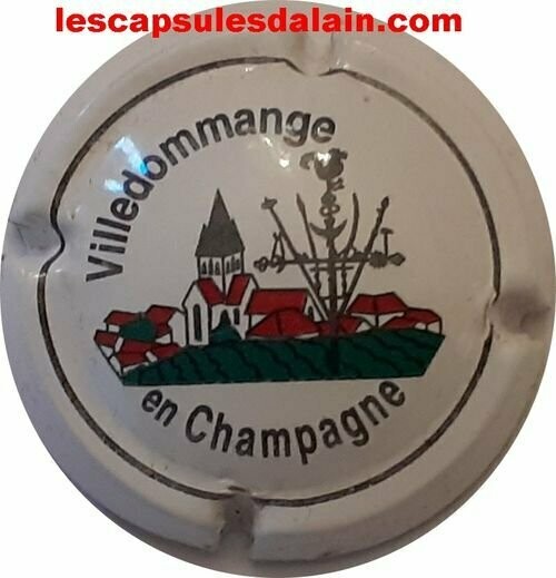 CAPSULE CHAMPAGNE VILLEDOMMANGE RÉF N°1 CAPSULE CHAMPAGNE VILLEDOMMANGE RÉF N°1