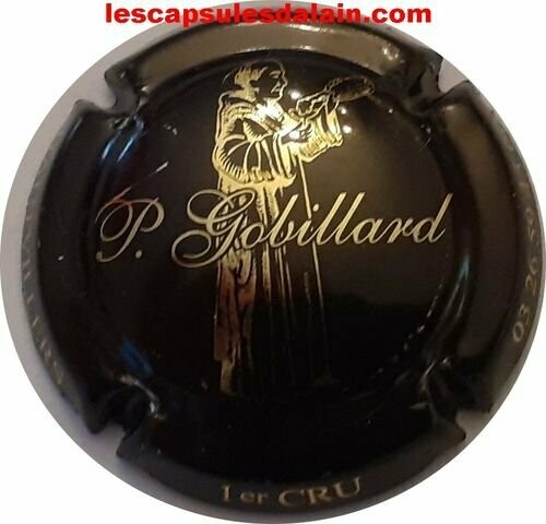 CAPSULE CHAMPAGNE GOBILLARD PIERRE 1er CRU RÉF N°4 CAPSULE CHAMPAGNE GOBILLARD PIERRE 1er CRU RÉF N°4