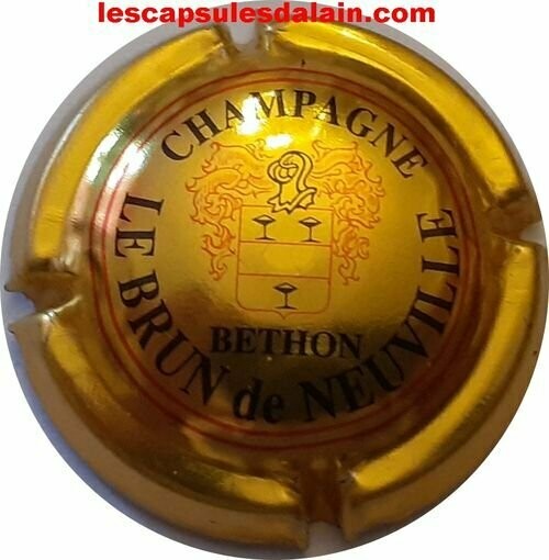 CAPSULE CHAMPAGNE LE BRUN DE NEUVILLE RÉF N°15