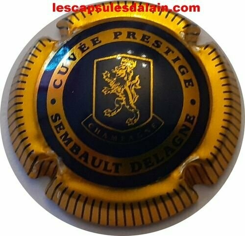 BELLE CAPSULE DE CHAMPAGNE SEMBAULT DELAGNE REF N°6