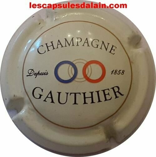 CAPSULE CHAMPAGNE GAUTHIER RÉF N°2
