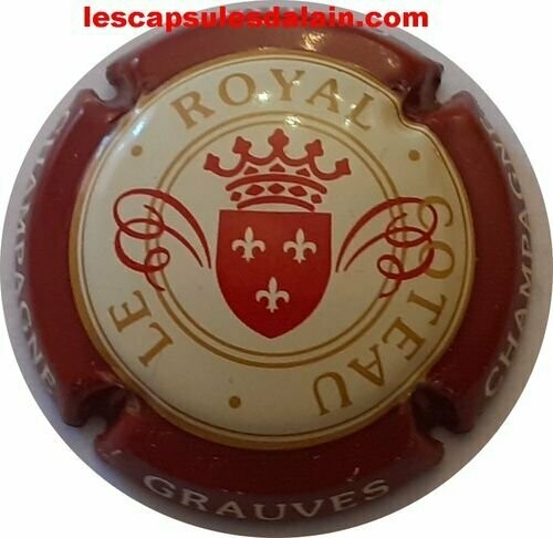 BELLE CAPSULE CHAMPAGNE GRAUVES LE ROYAL COTEAU RÉF N°12 BELLE CAPSULE CHAMPAGNE GRAUVES LE ROYAL COTEAU RÉF N°12