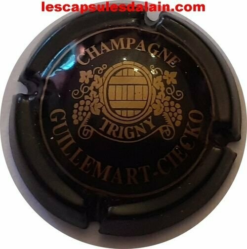 CAPSULE CHAMPAGNE GUILLEMART CIECKO RÉF N°2 CAPSULE CHAMPAGNE GUILLEMART CIECKO RÉF N°2