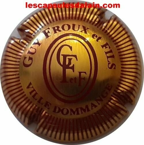CAPSULE CHAMPAGNE GUY FROUX ET FILS RÉF N°18