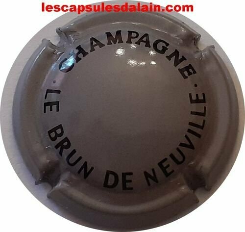 BELLE CAPSULE CHAMPAGNE LE BRUN DE NEUVILLE REF N°24a NEWS