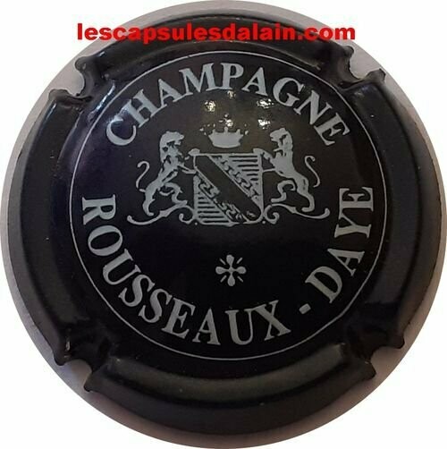 CAPSULE CHAMPAGNE ROUSSEAUX DAYE RÉF N°15a CAPSULE CHAMPAGNE ROUSSEAUX DAYE RÉF N°15a