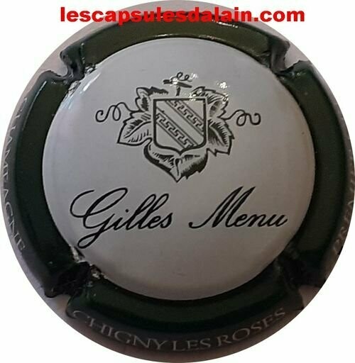 CAPSULE CHAMPAGNE GILLES MENU REF N°82a