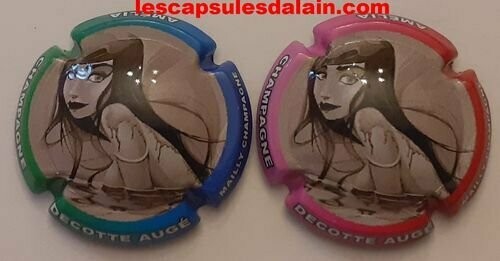 2 BELLES CAPSULES CHAMPAGNE DECOTE AUGE CUVÉE AMELIA NEWS