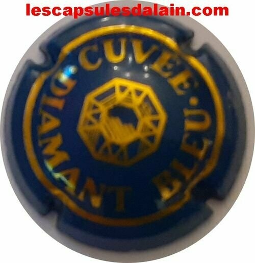 CAPSULE CHAMPAGNE HEIDSIECK MONOPOLE CUVÉE BLEU RÉF N°53