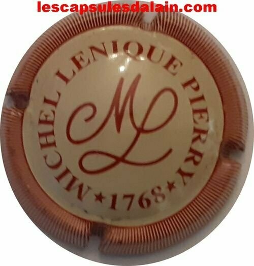 CAPSULE CHAMPAGNE LENIQUE MICHEL RÉF N°2