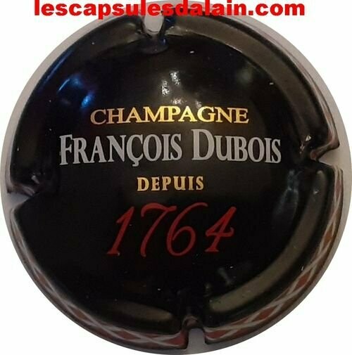 CAPSULE CHAMPAGNE DUBOIS FRANCOIS RÉF N°3