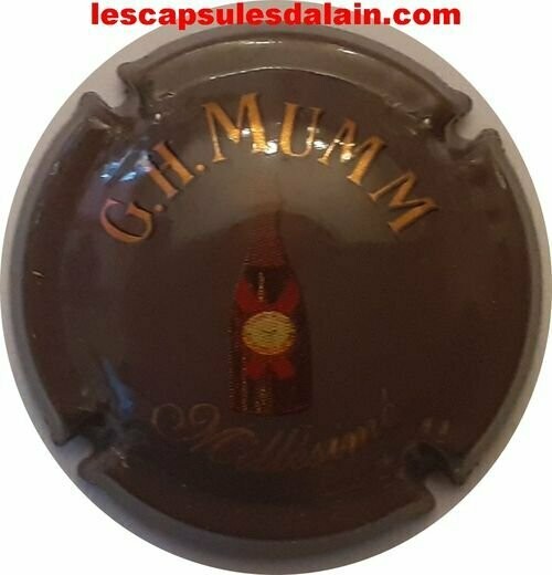 CAPSULE CHAMPAGNE MUMM G.H & CIE MILLESIME RÉF N°141a
