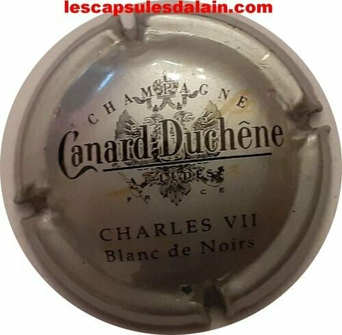 CAPSULE CHAMPAGNE CANARD DUCHENE CUVÉE CHARLES VIII BLANC DE NOIRS RÉF N°76a