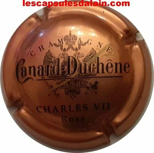 CAPSULE CHAMPAGNE CANARD DUCHENE CUVÉE CHARLES VIII ROSE RÉF N°71