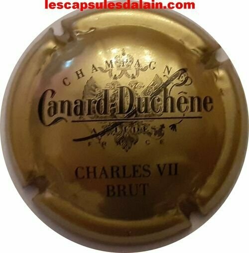 CAPSULE CHAMPAGNE CANARD DUCHENE CUVÉE CHARLES VIII BRUT RÉF N°70