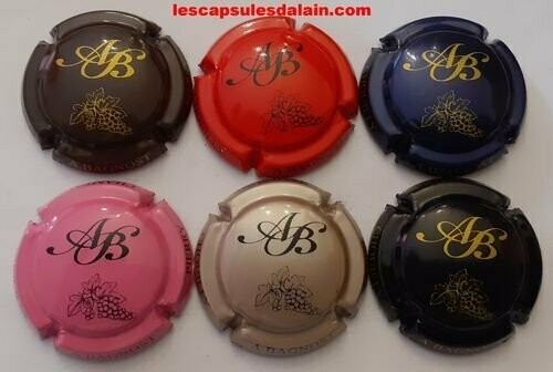 6 BELLES CAPSULES CHAMPAGNE BAGNOST A. N°21 A 21e NEWS