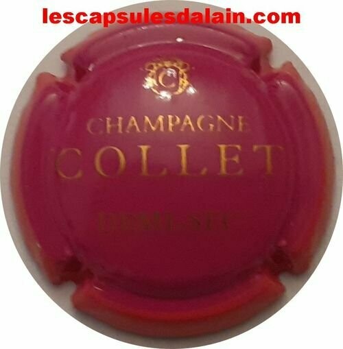 BELLE CAPSULE CHAMPAGNE COLLET DEMI SEC RÉF N°3 NEWS