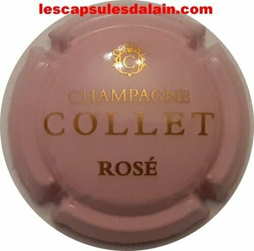 BELLE CAPSULE CHAMPAGNE COLLET ROSE RÉF N°5a NEWS