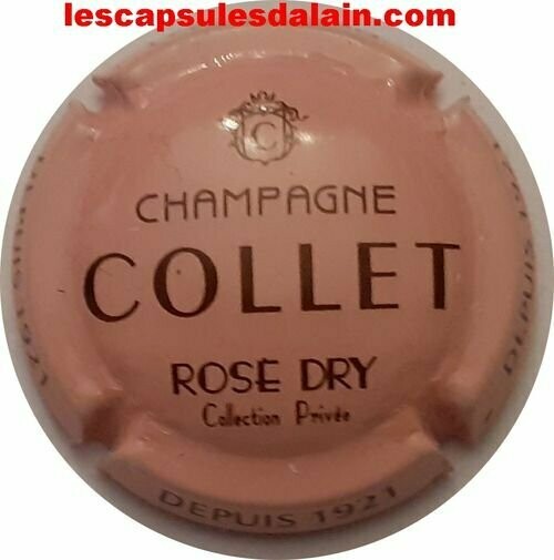 BELLE CAPSULE CHAMPAGNE COLLET ROSE DRY RÉF N°5ga NEWS