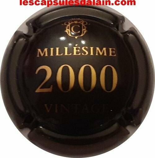 BELLE CAPSULE CHAMPAGNE COLLET MILLÉSIME 2000 RÉF N°6 NEWS