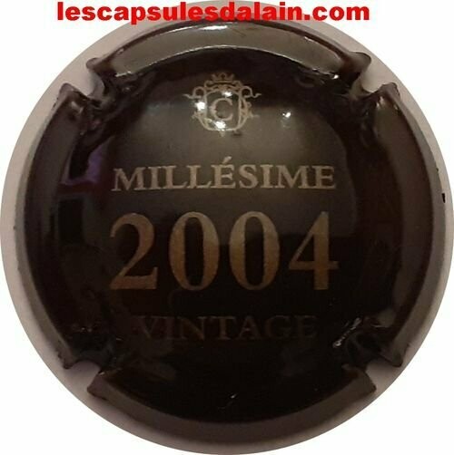 BELLE CAPSULE CHAMPAGNE COLLET MILLÉSIME 2004 RÉF N°7a NEWS