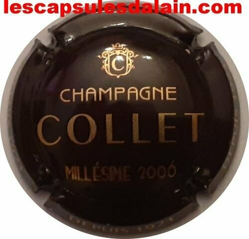 BELLE CAPSULE CHAMPAGNE COLLET MILLÉSIME 2006 RÉF N°7b NEWS